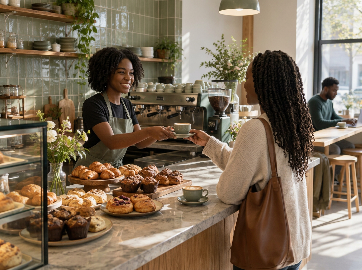 Cafés & bakeries using a connected hospitality workflow